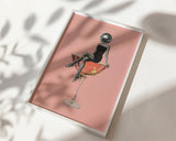 Pink Cocktail Wall Art Print