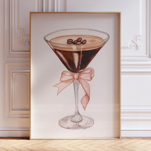 Espresso Martini Wall Art Print