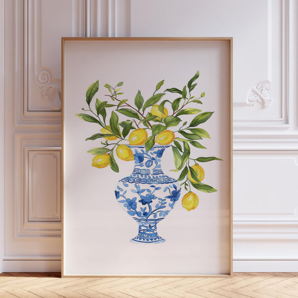 Lemon Wall Art Print