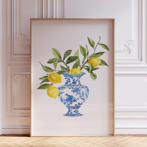 Lemon Wall Art Print