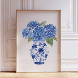 Hydrangea Wall Art Print