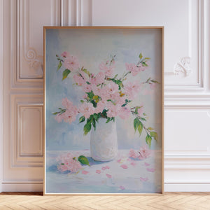 Cherry Blossom Wall Art Print