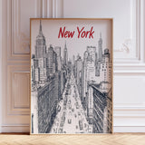 New York Wall Art Print