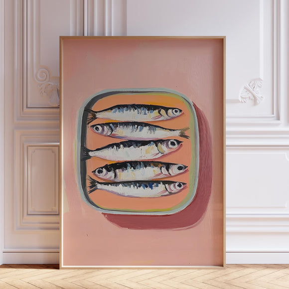 Sardine Wall Art Print