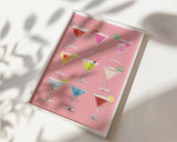 Pink Martini Wall Art Print