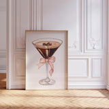 Espresso Martini Wall Art Print