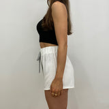 Hazel Color Block High Waisted Lounge Shorts