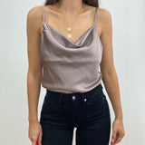 Maya Satin Cami Bodysuit