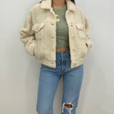 Cali Button Down Sherpa Jacket
