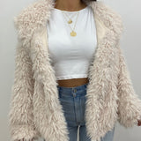 Josie Faux Fur Oversized Hooded Jacket