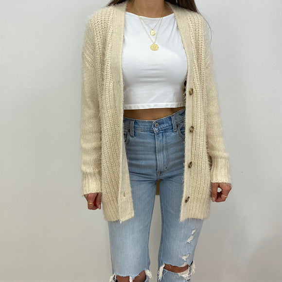 Hana Chunky Knit Long Cardigan