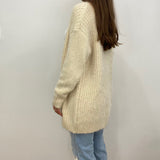Hana Chunky Knit Long Cardigan