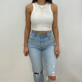 Madison Ribbed Crop Top