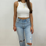 Madison Ribbed Crop Top