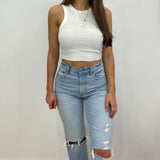 Madison Ribbed Crop Top