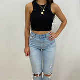 Madison Ribbed Crop Top