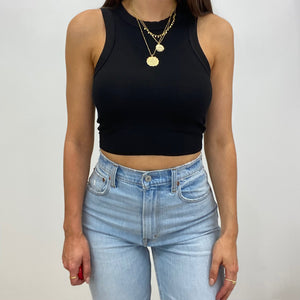 Madison Ribbed Crop Top
