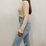 Jada Ribbed Crop Top