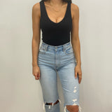 Adele Ribbed Knit Bodysuit